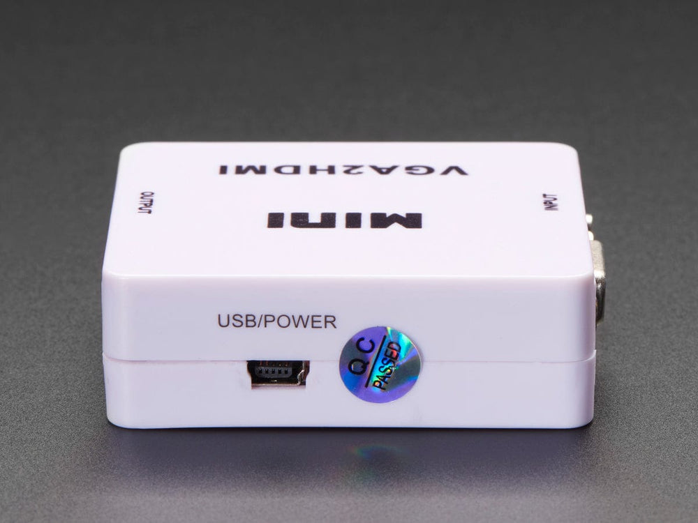 VGA to HDMI Audio and Video Adapter by The Pi Hut - The Pi Hut