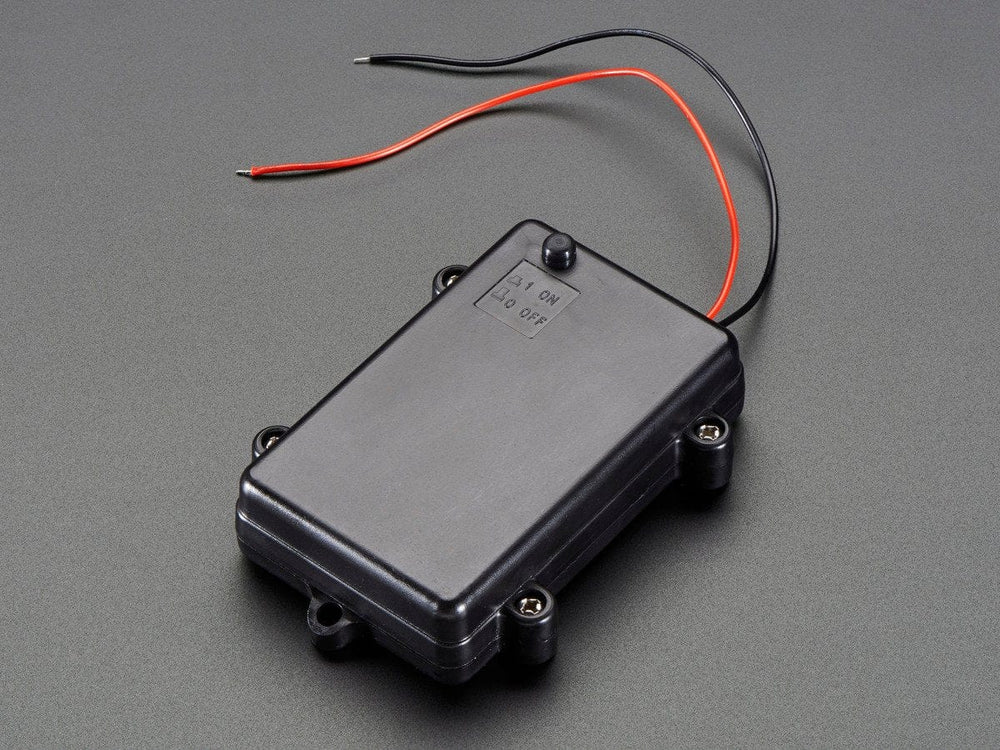 Waterproof 3xAA Battery Holder with On/Off Switch by The Pi Hut - The Pi Hut