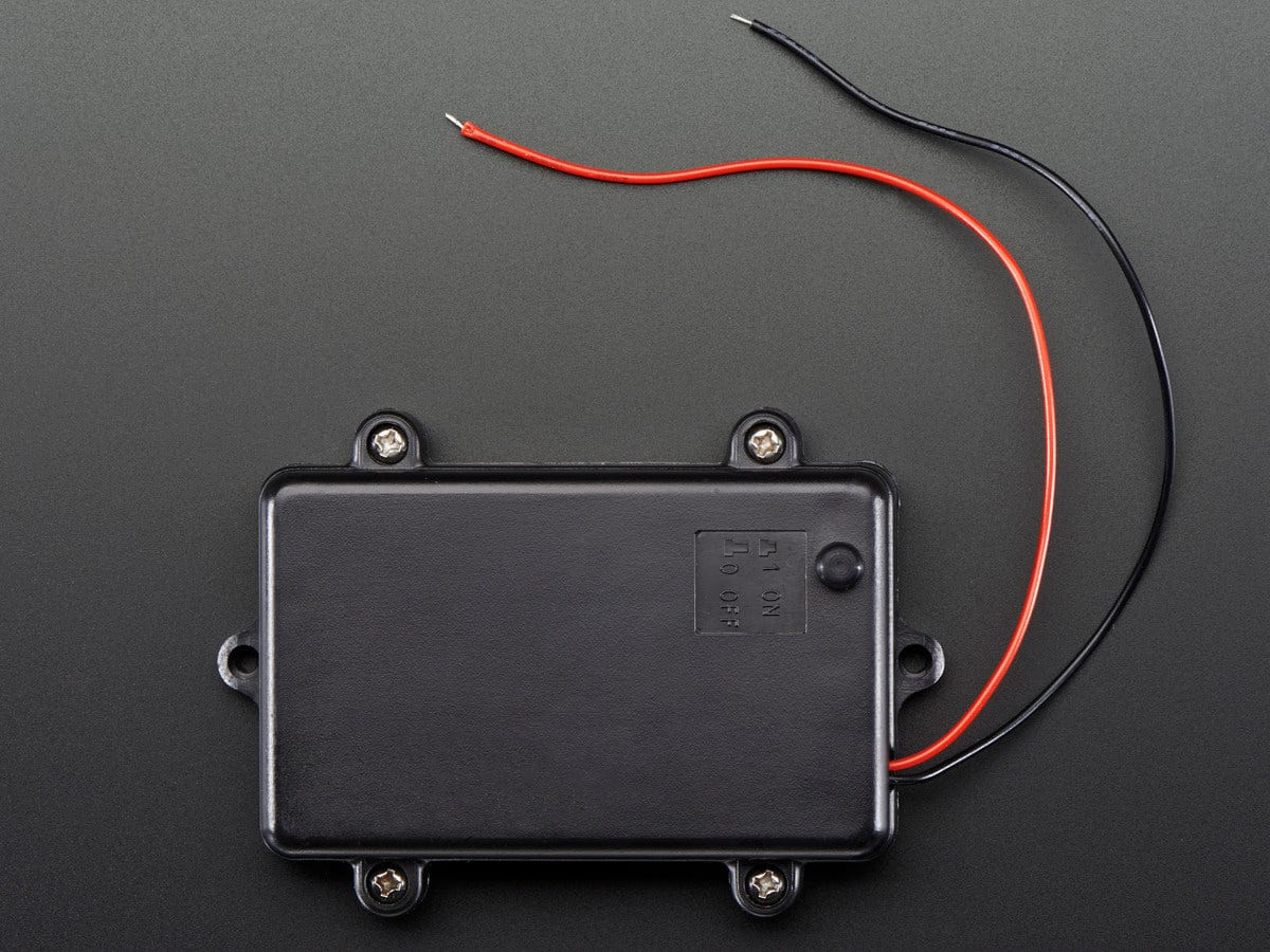 Waterproof 3xAA Battery Holder with On/Off Switch by The Pi Hut - The Pi Hut