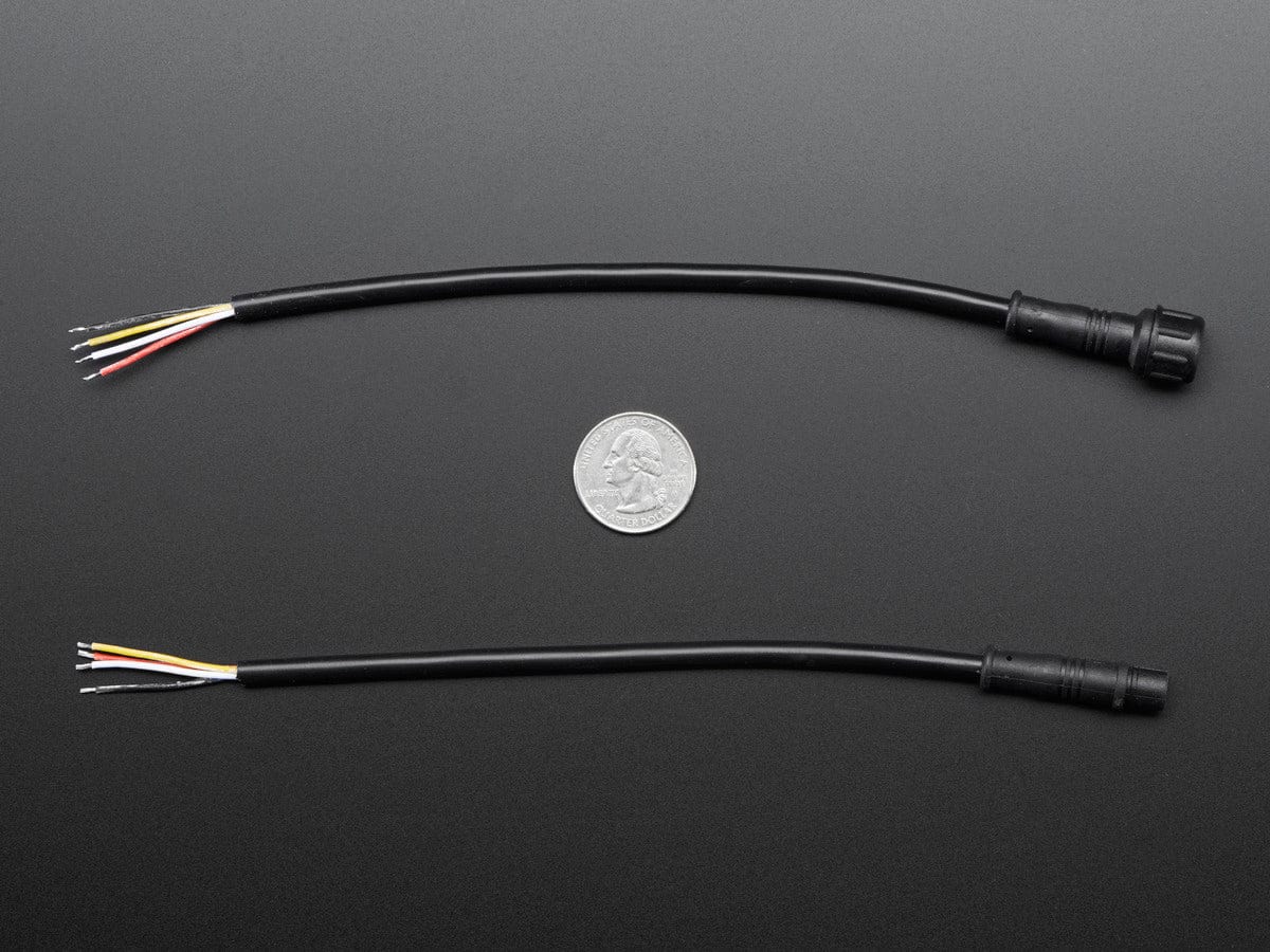 Waterproof Polarized 4-Wire Cable Set by The Pi Hut - The Pi Hut