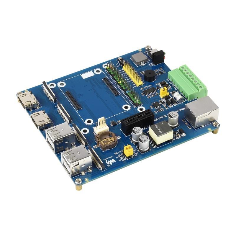Compute Module 4 IO Board with PoE (B) by Waveshare - The Pi Hut
