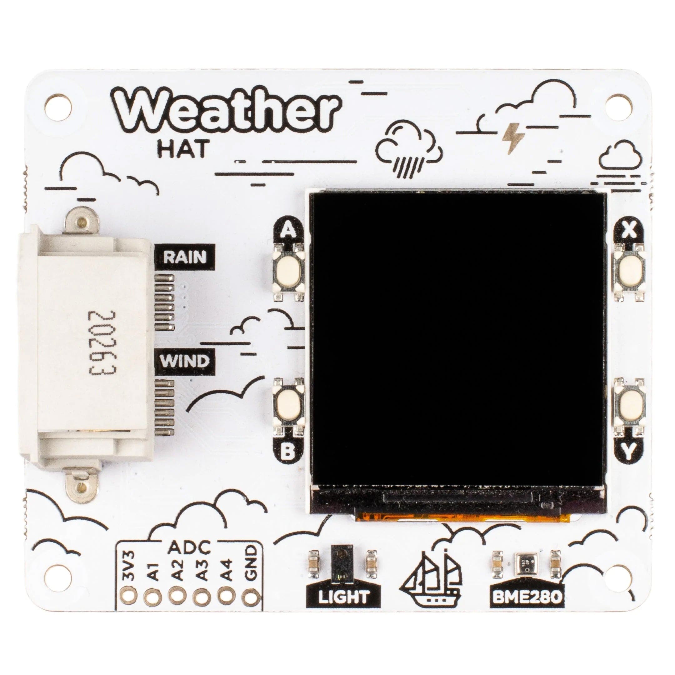 Weather HAT by Pimoroni - The Pi Hut