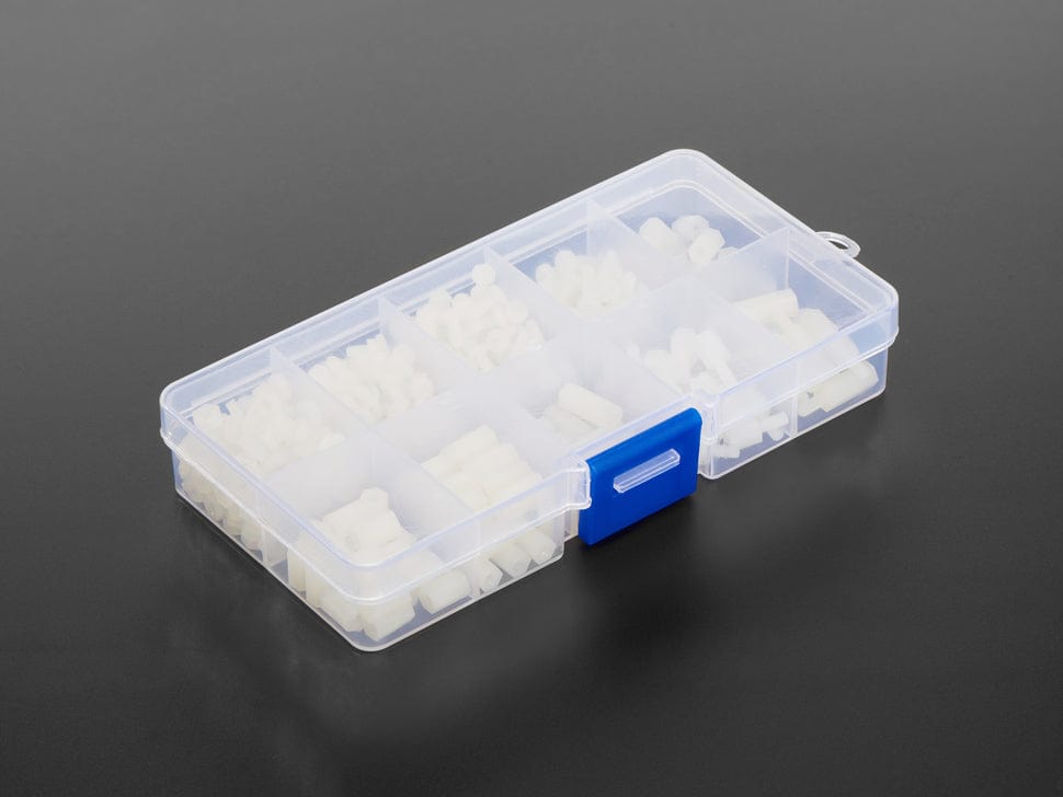White Nylon Screw and Stand-off Set – M2.5 Thread by The Pi Hut - The Pi Hut