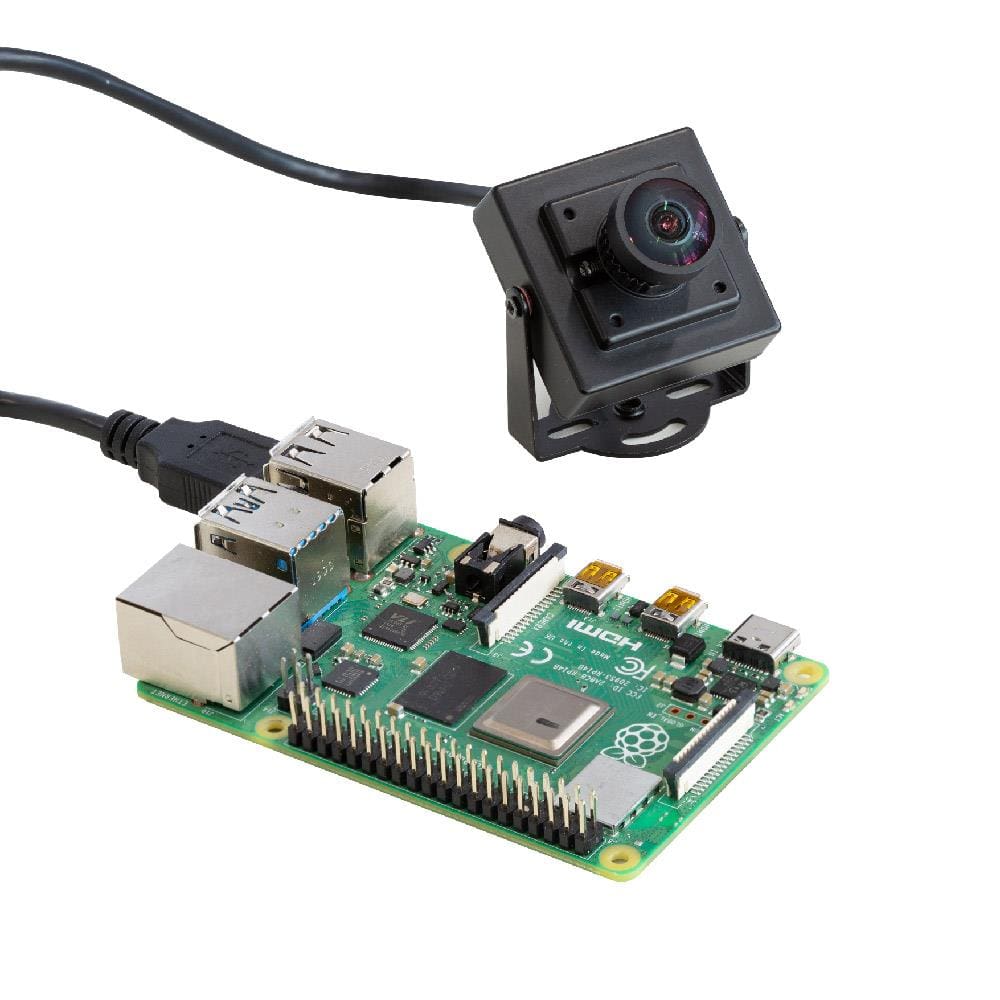 Wide-Angle 1080p UVC-Compliant USB Camera Module with Metal Case by Arducam - The Pi Hut