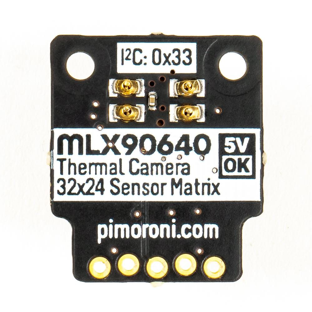 Wide angle (110°) – MLX90640 Thermal Camera Breakout by Pimoroni - The Pi Hut