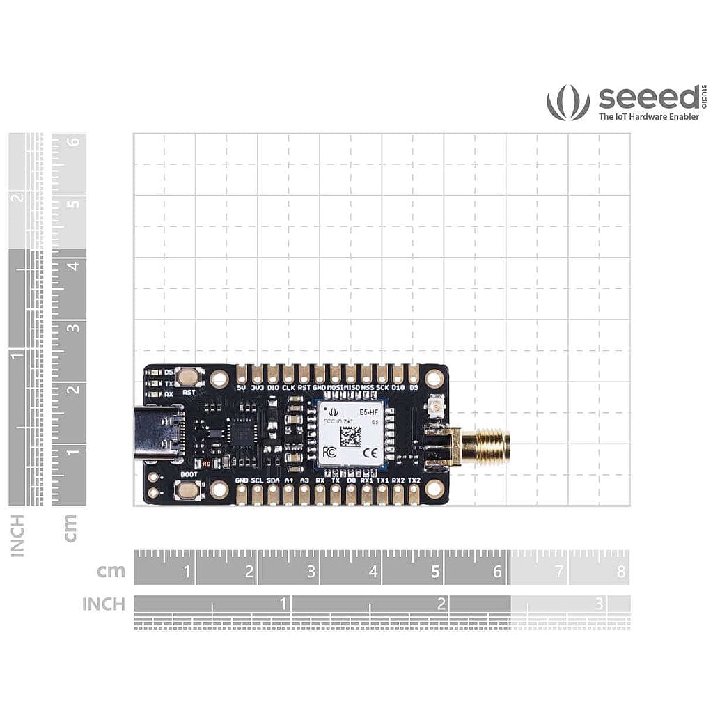Wio-E5 Mini Development Board (STM32WLE5JC) by Seeed - The Pi Hut