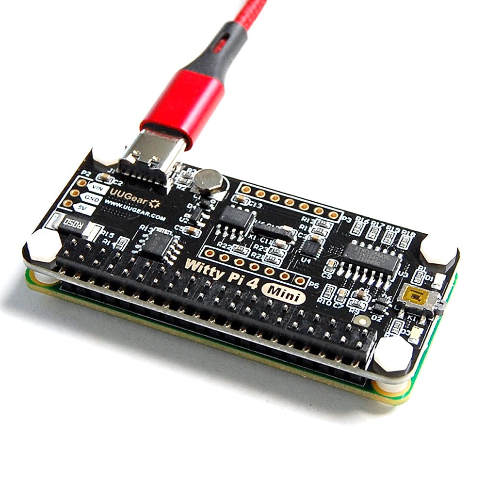 Witty Pi 4 Mini - Realtime Clock and Power Management for Raspberry Pi by UUGear - The Pi Hut