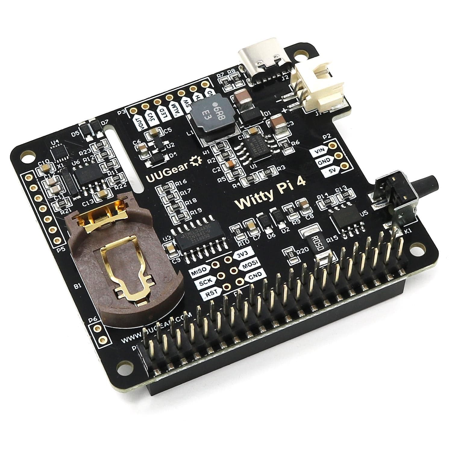 Witty Pi 4 - Real-time Clock and Power Management for Raspberry Pi by UUGear - The Pi Hut