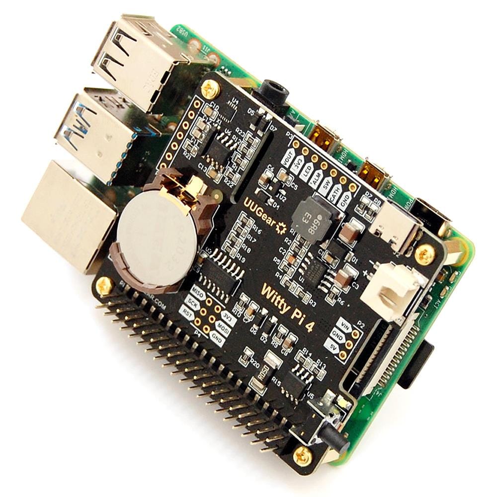 Witty Pi 4 - Real-time Clock and Power Management for Raspberry Pi by UUGear - The Pi Hut