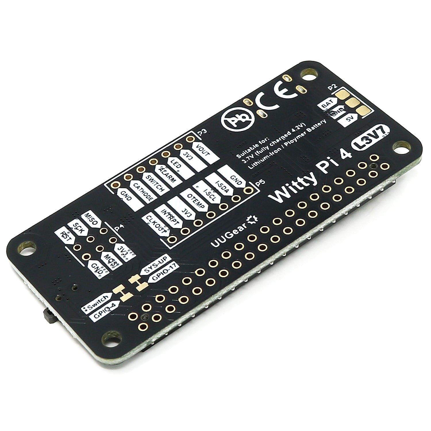 Witty Pi L3V7 - Realtime Clock and Power Management for Raspberry Pi by UUGear - The Pi Hut