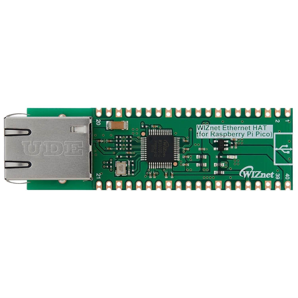WIZnet Ethernet HAT for Pico by WIZnet - The Pi Hut