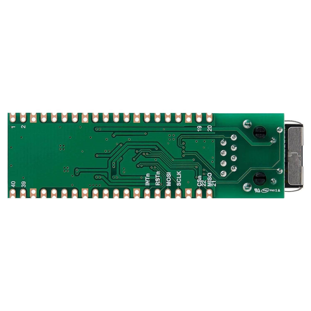 WIZnet Ethernet HAT for Pico by WIZnet - The Pi Hut