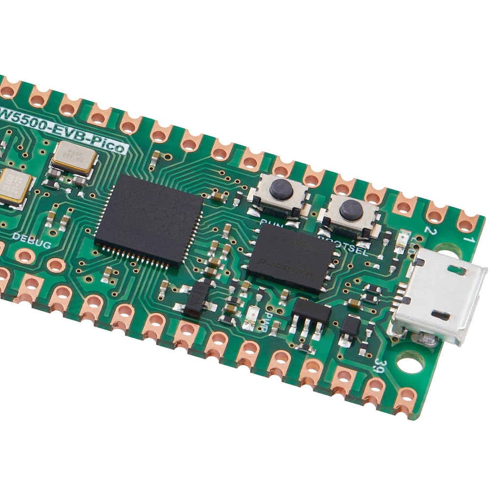 WIZnet W5500-EVB-Pico by WIZnet - The Pi Hut