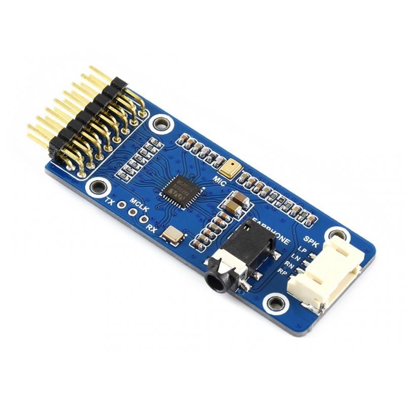 WM8960 Stereo CODEC Audio Module (Play/Record) by Waveshare - The Pi Hut