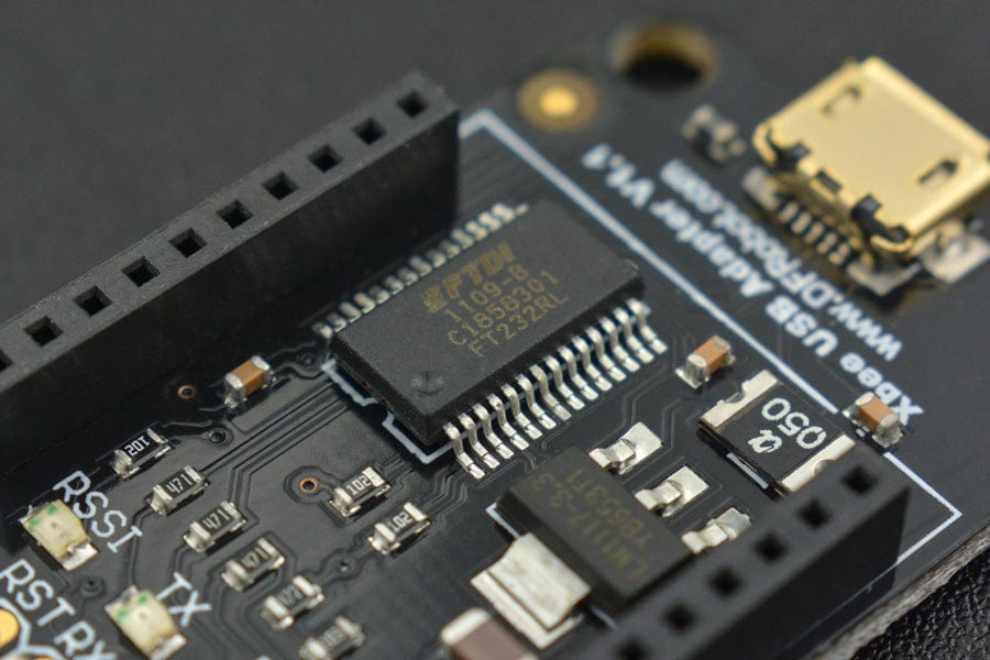 Xbee USB Adapter (FTDI Ready) by DFRobot - The Pi Hut