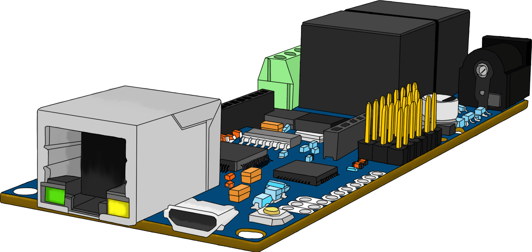 Xboard Relay - An Ethernet Controllered Relay by DFRobot - The Pi Hut