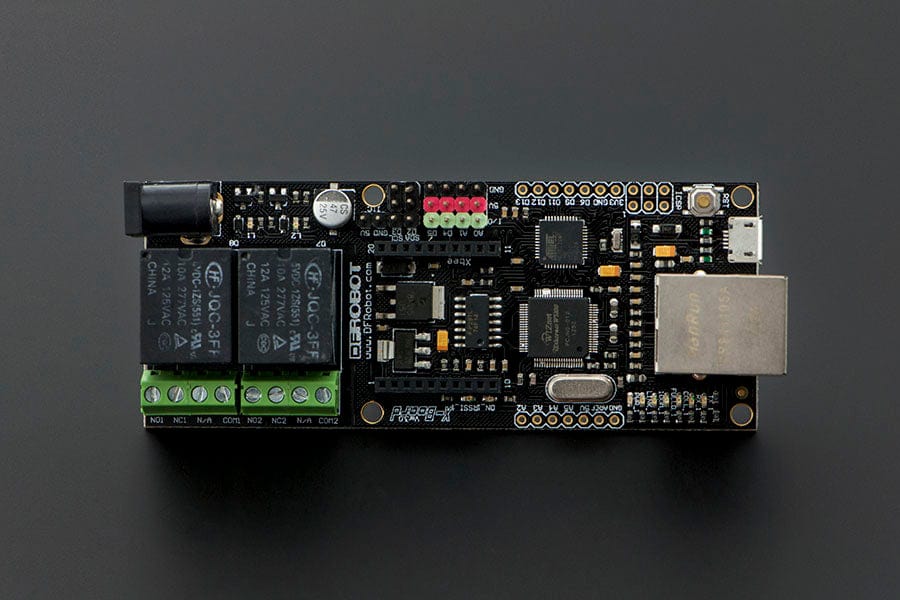 Xboard Relay - An Ethernet Controllered Relay by DFRobot - The Pi Hut