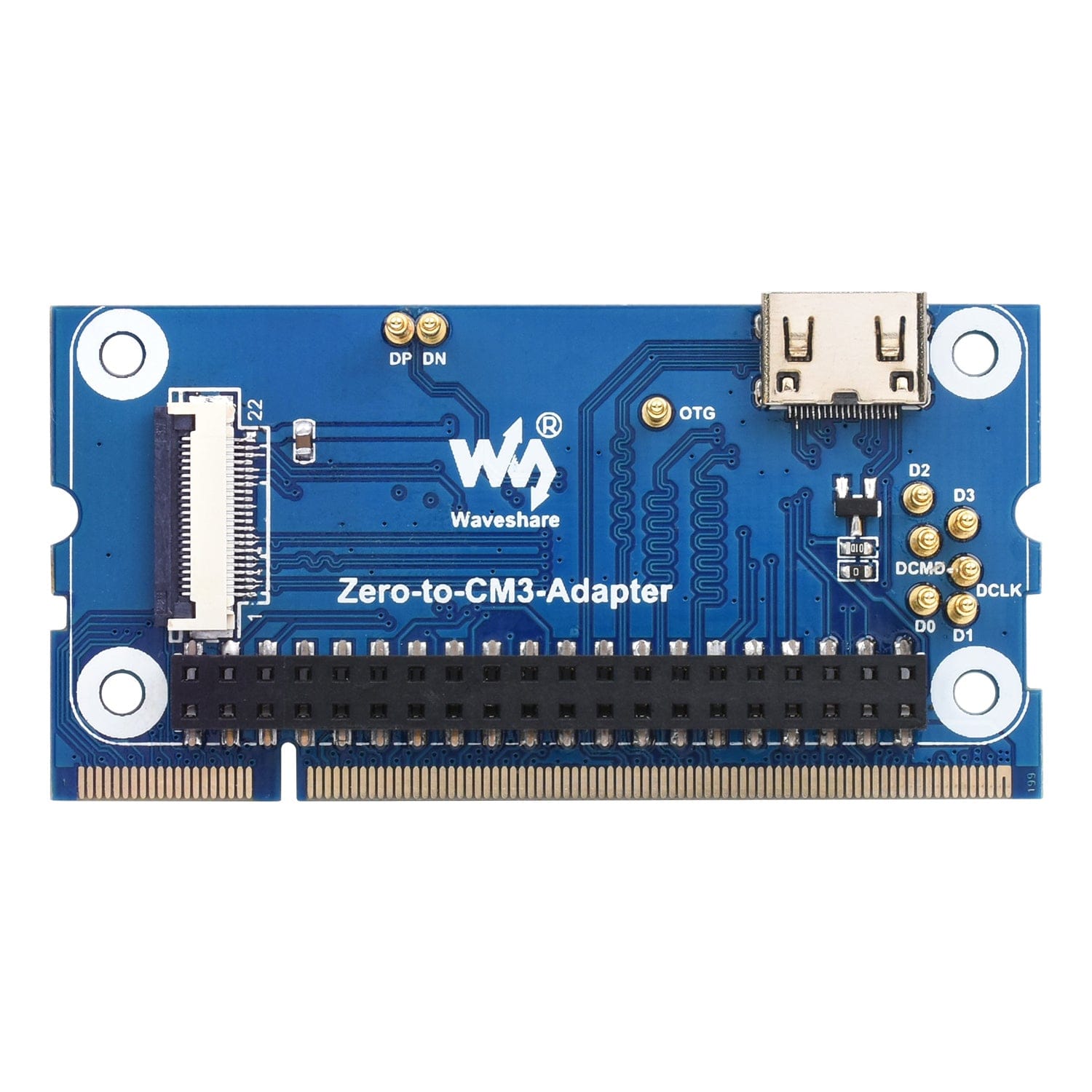Zero 2 to CM3 Adapter by Waveshare - The Pi Hut