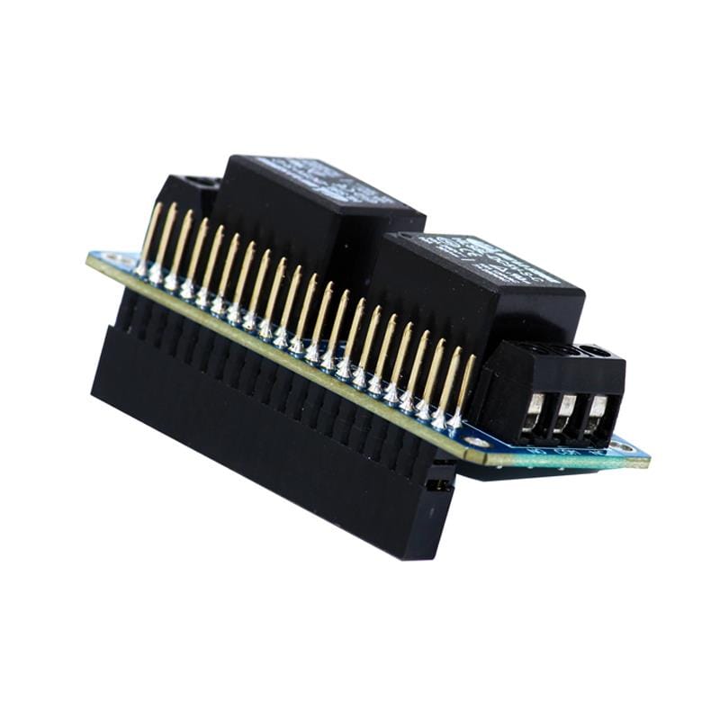 Zero Relay: 2-Channel 5V Relay Board for Pi Zero by SBC - The Pi Hut
