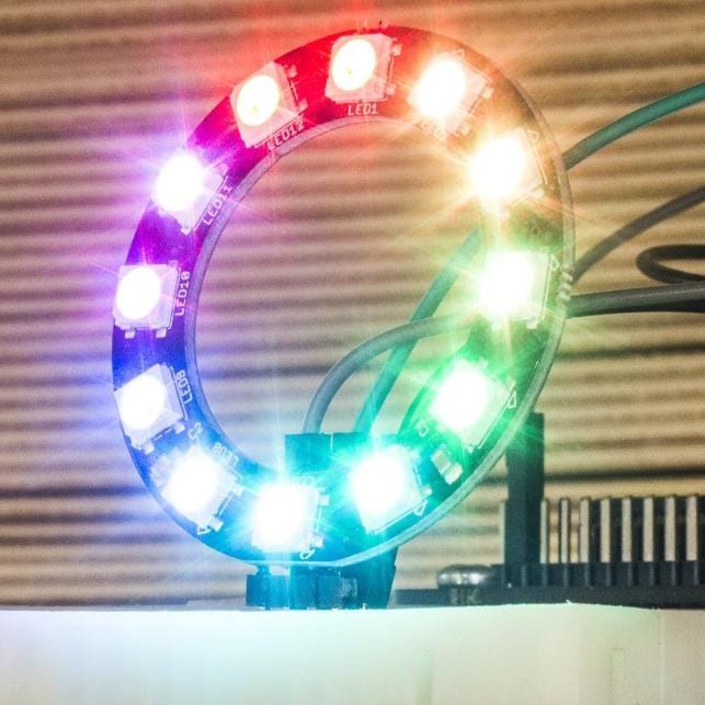 ZIP Circle - 12 ZIP LEDs by Kitronik - The Pi Hut