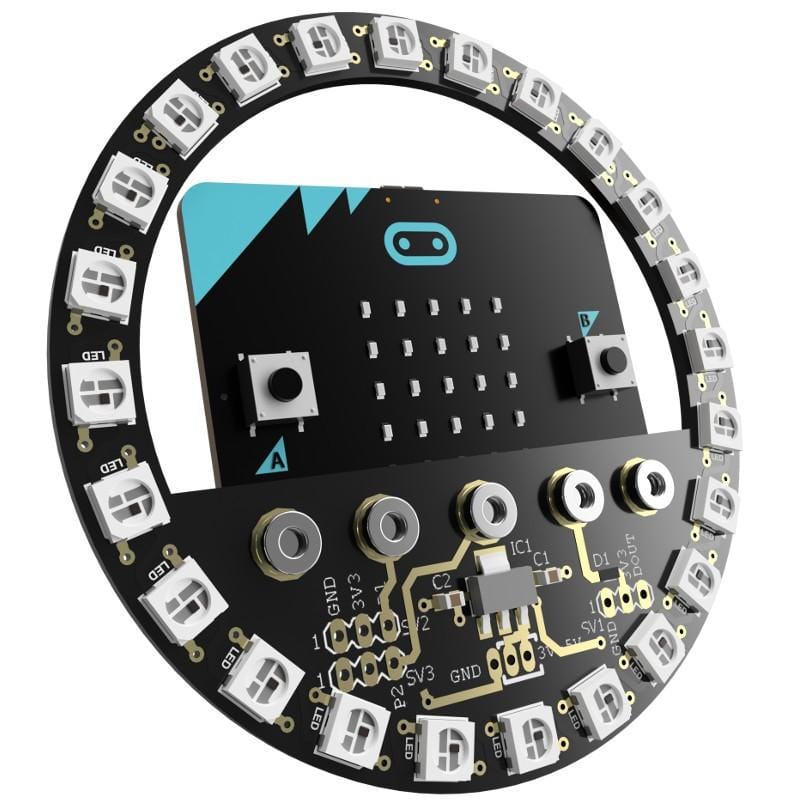 ZIP Halo for the BBC micro:bit by Kitronik - The Pi Hut