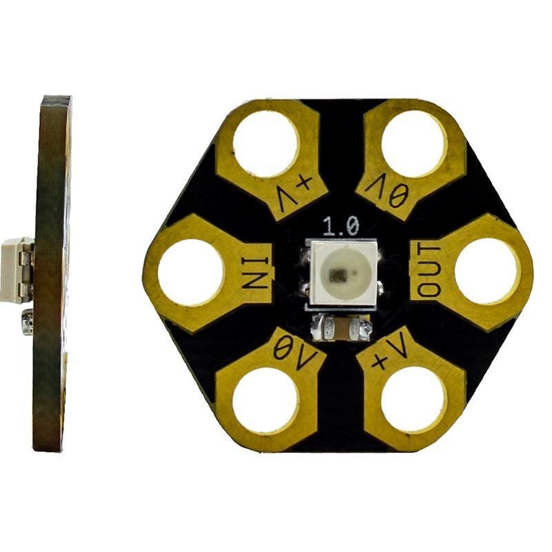 ZIP Hex LED (pack of 5) by Kitronik - The Pi Hut