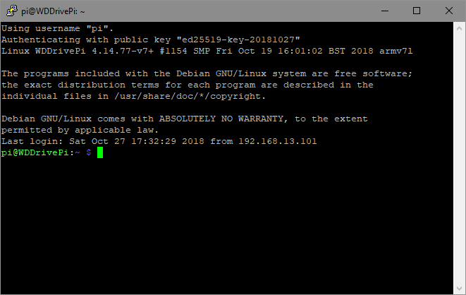 Securely Logging into a Raspberry Pi without a Password