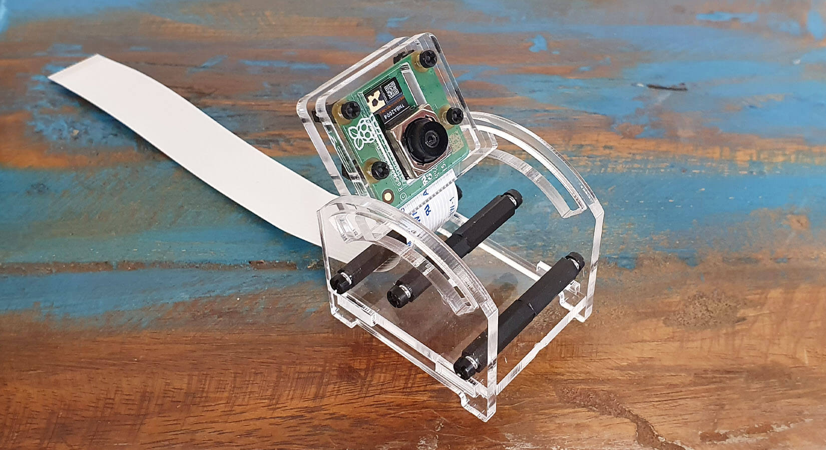 Adjustable Raspberry Pi Camera Mount Assembly Guide