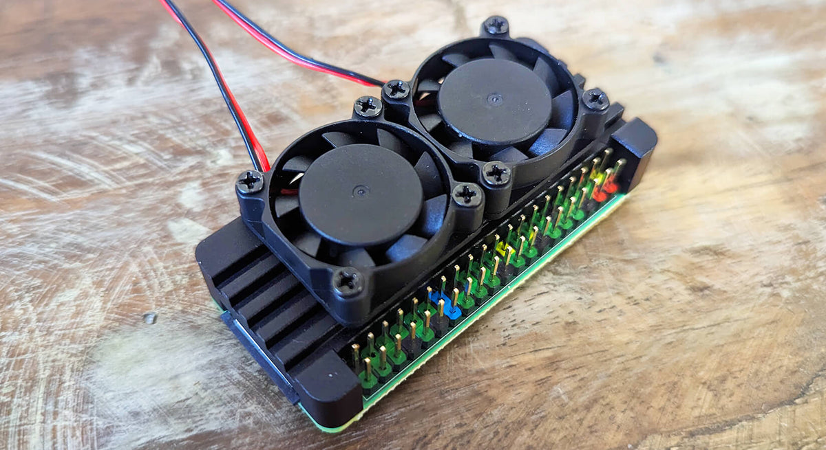 Assembly Guide for the Aluminium Armour Dual-Fan Heatsink for Pi Zero