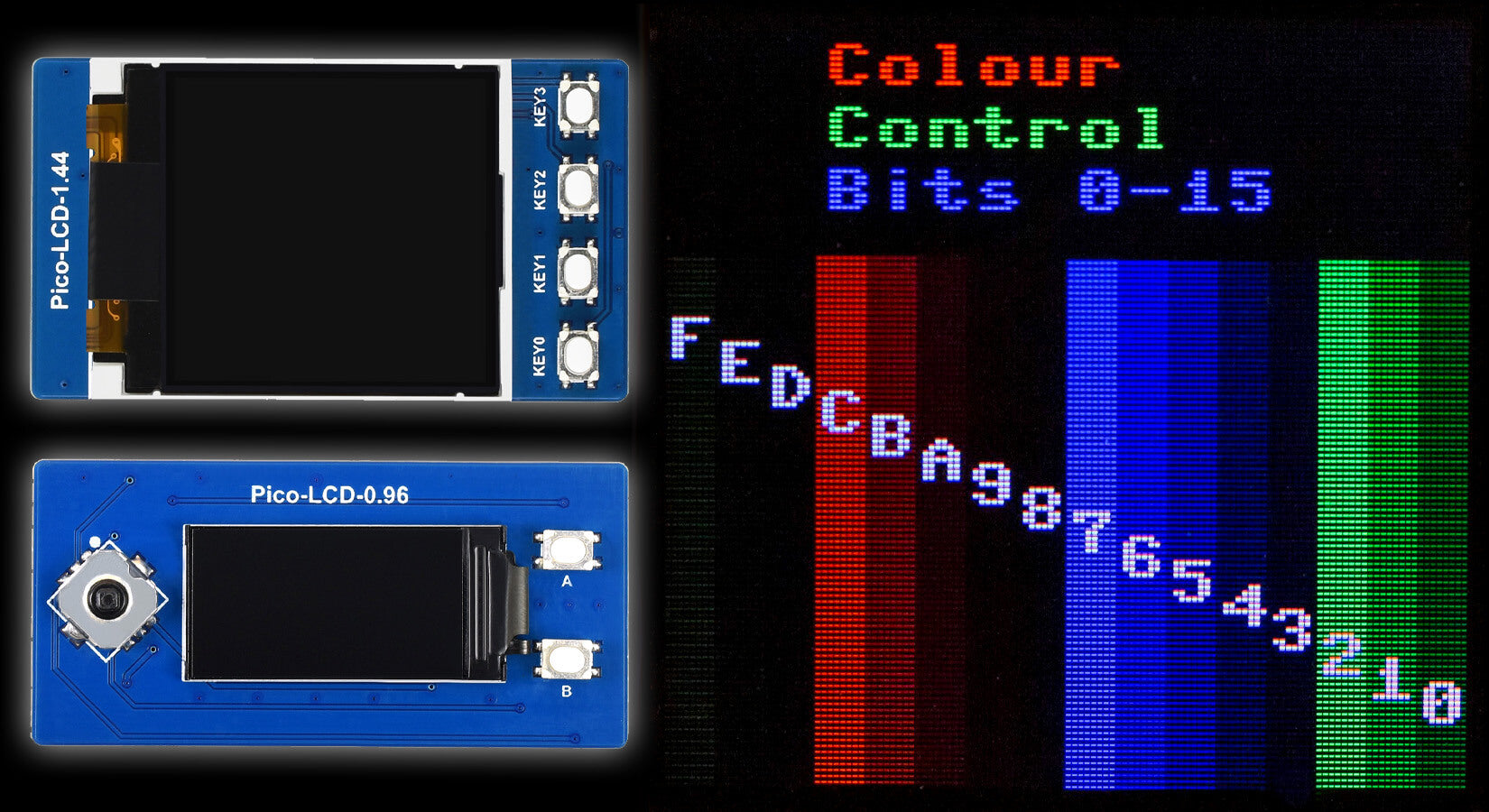 Coding Colour with MicroPython on Raspberry Pi Pico Displays
