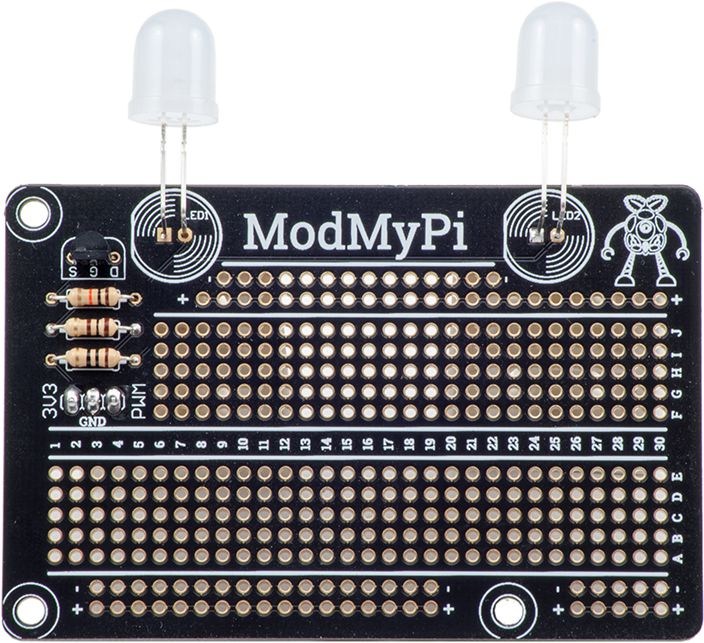 Pi Monster Lighting Board Assembly