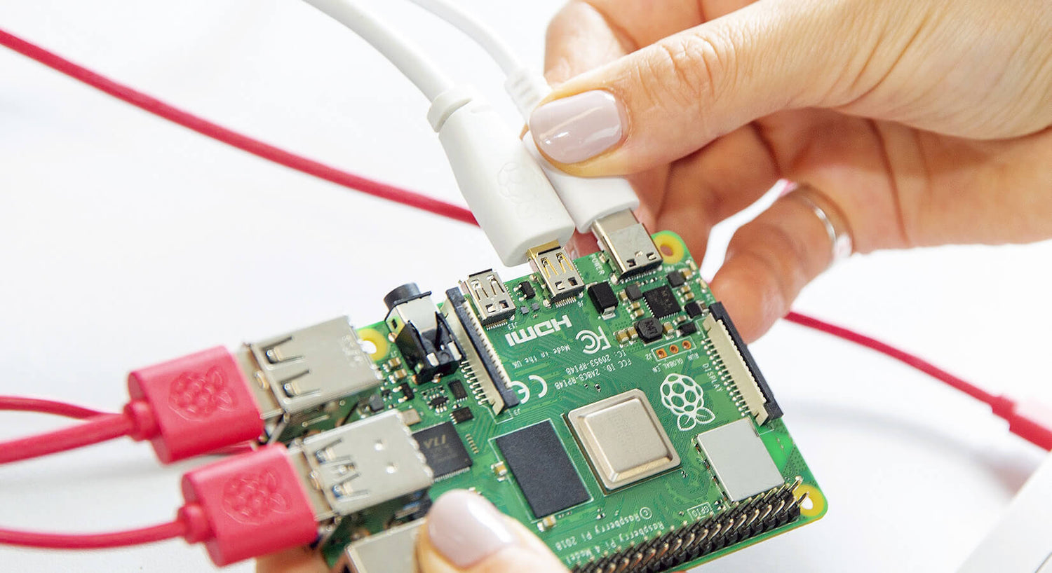 How do I power my Raspberry Pi?