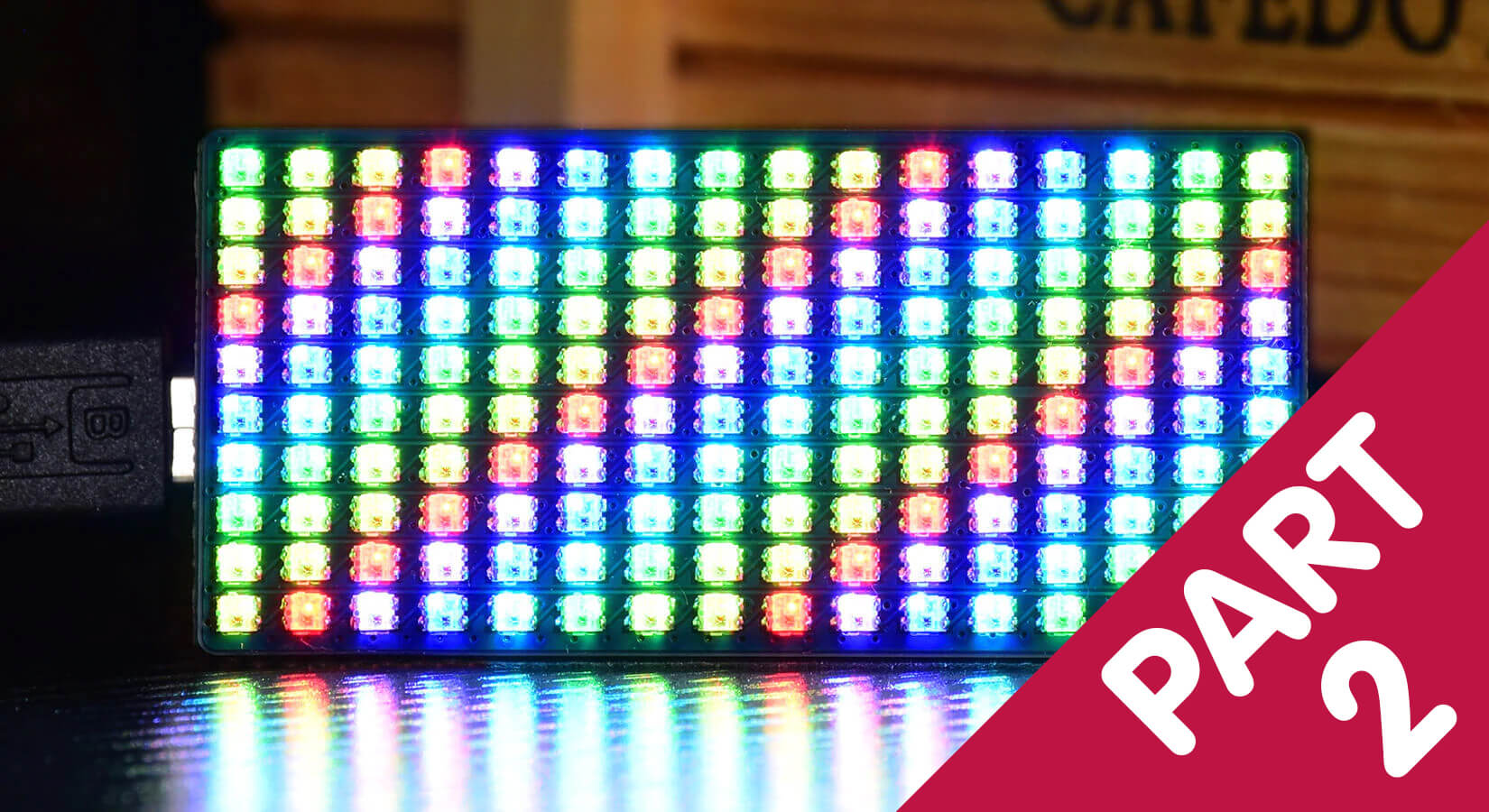 How to use the Waveshare RGB Full-colour LED Matrix Panel for Raspberry Pi Pico - Part 2