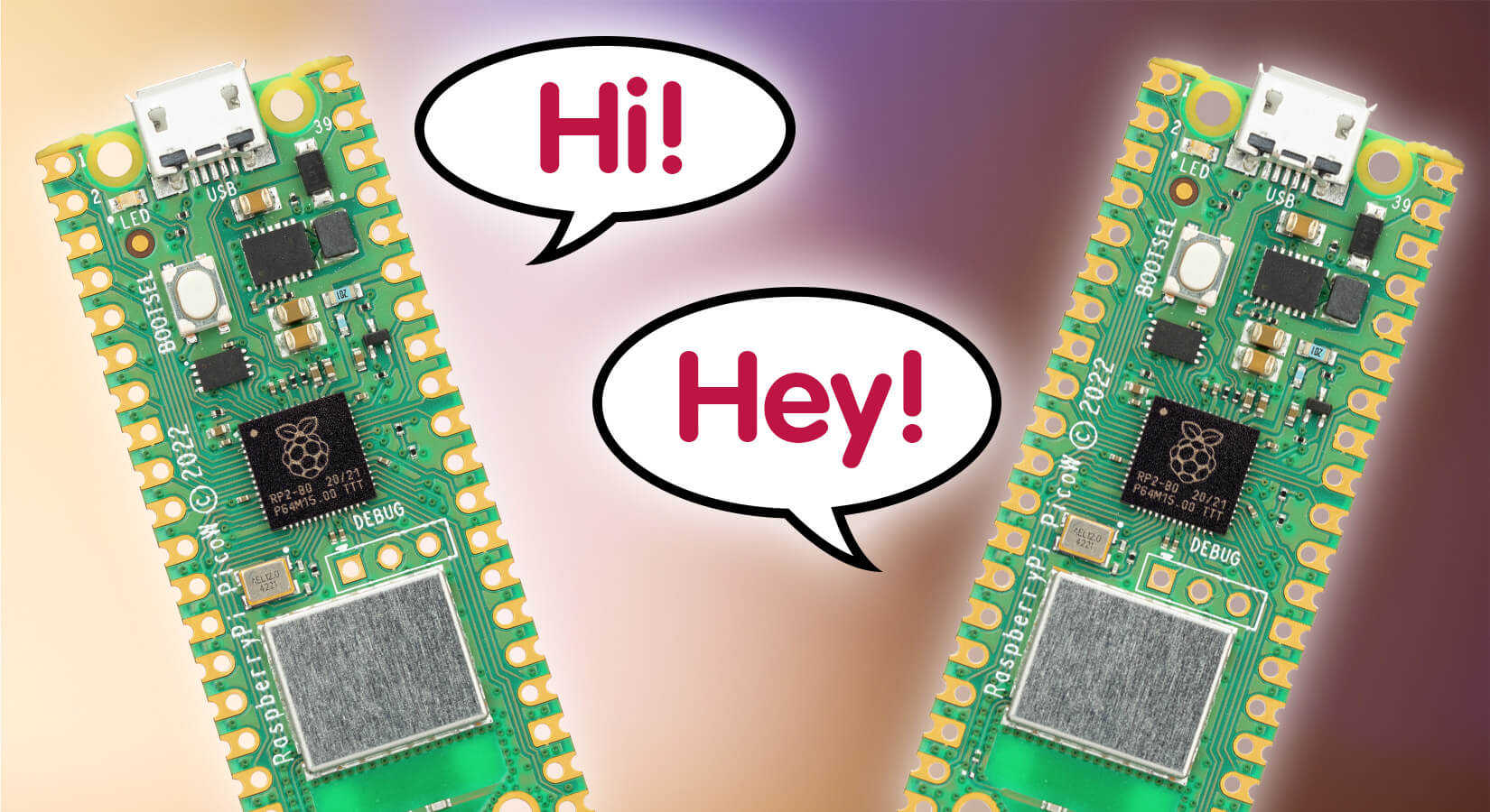 Wireless Communication Between Two Raspberry Pi Pico W Boards