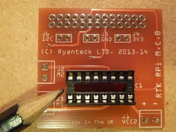 How to assemble the RTK motor board