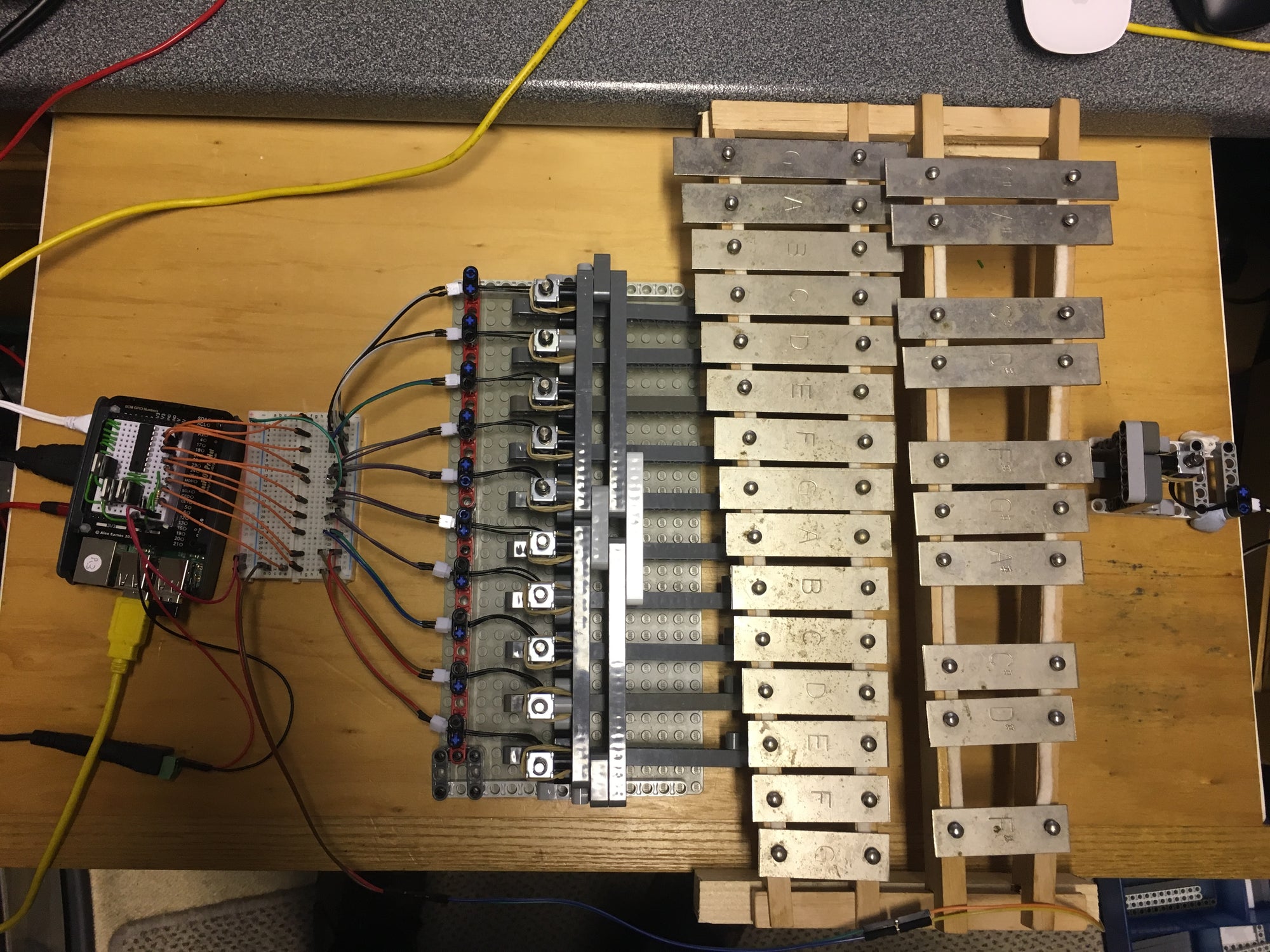 Raspberry Pi Roundup - a Sonic Pi-controlled glockenspiel, a fleet monitoring device and a satellite station model