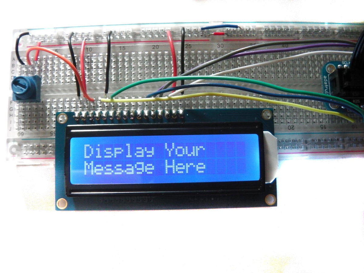 How to drive an LCD display using the Raspberry Pi