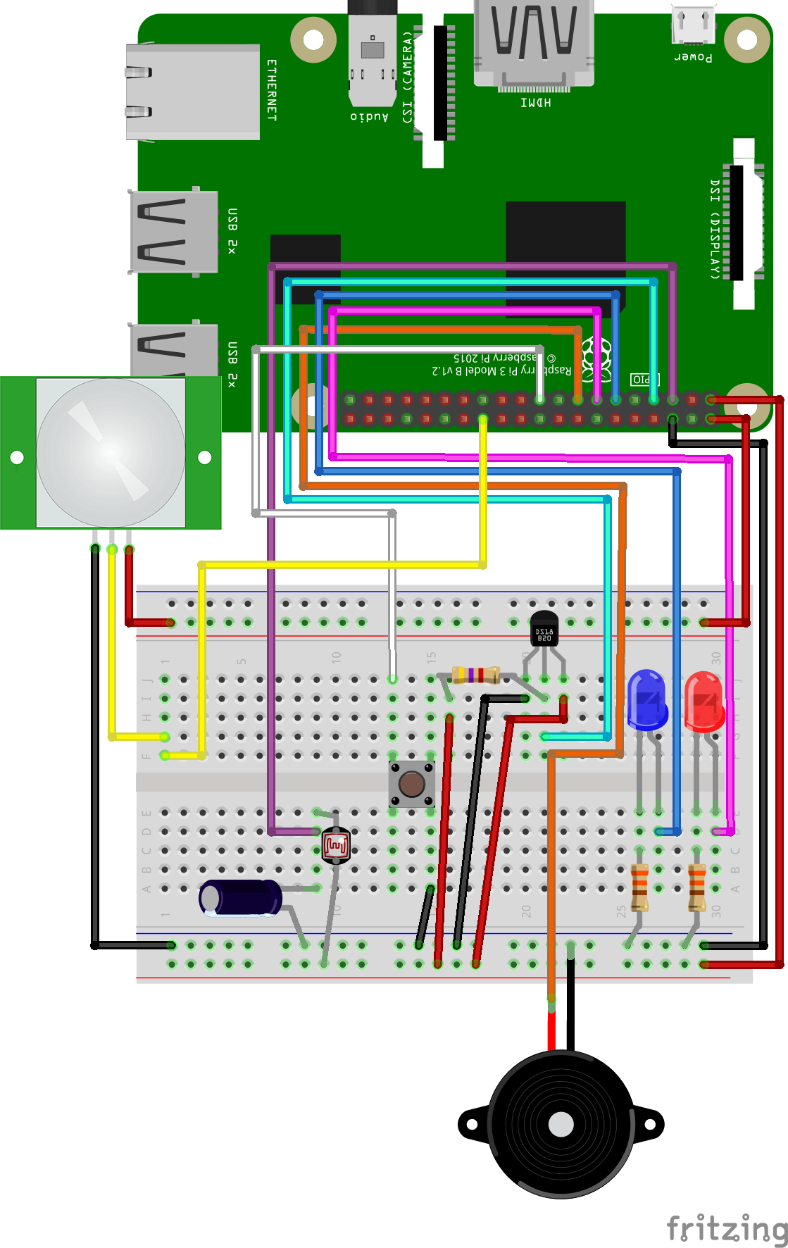 GPIO and Python (9/9) - PIR