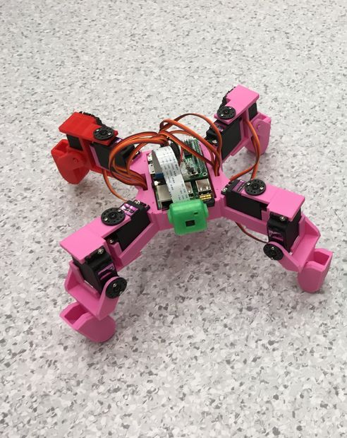 Raspberry Pi Roundup - a robotic spider, a rain sensor system and Chri