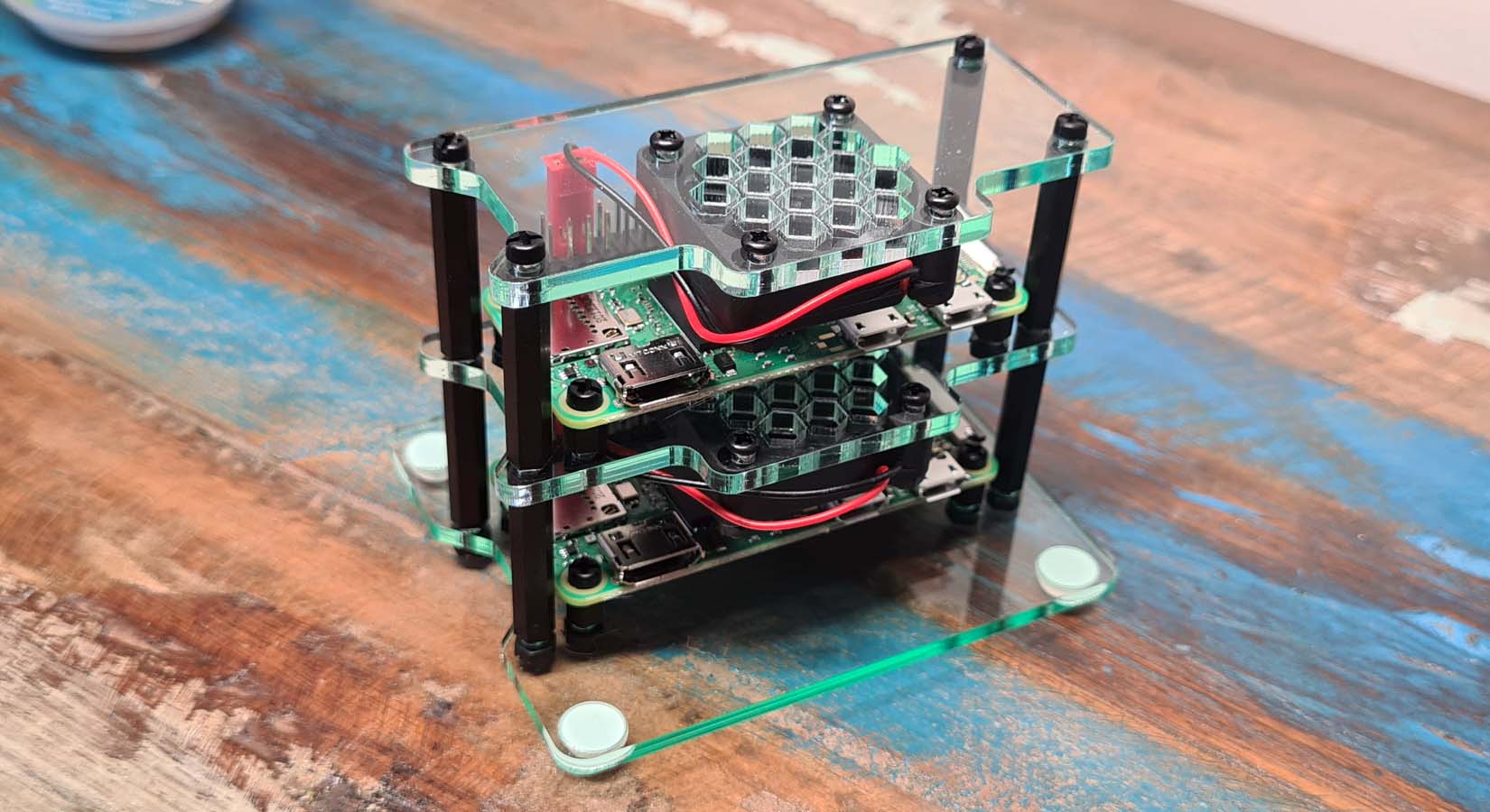 Mini Cluster Case for Raspberry Pi Zero 2 Assembly Instructions