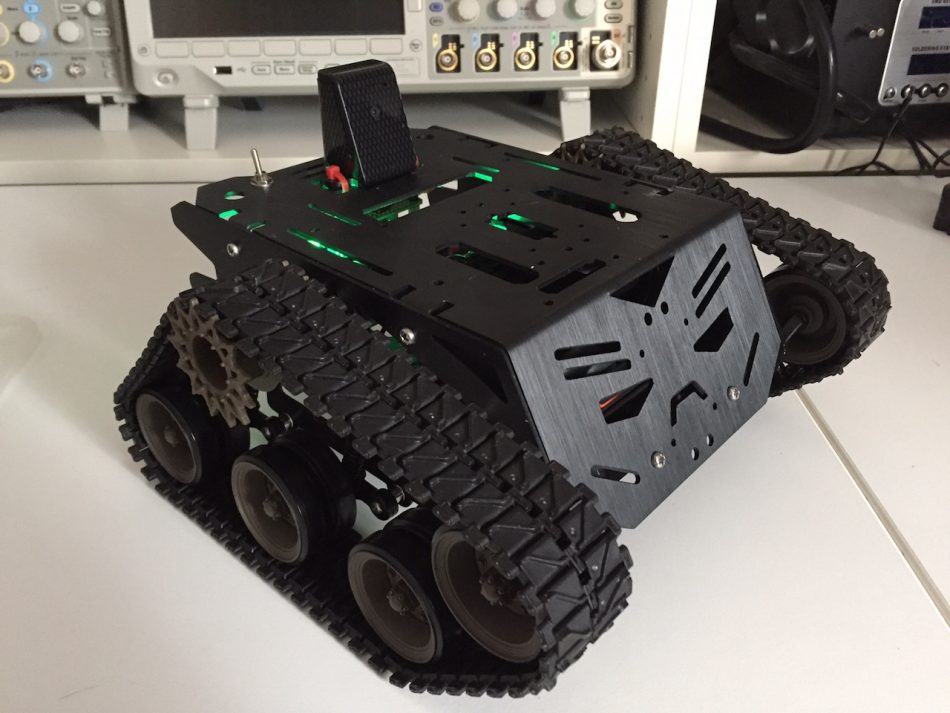 Raspberry Pi Roundup - a robot tank, a stage musical camera and paint with a Wiimote