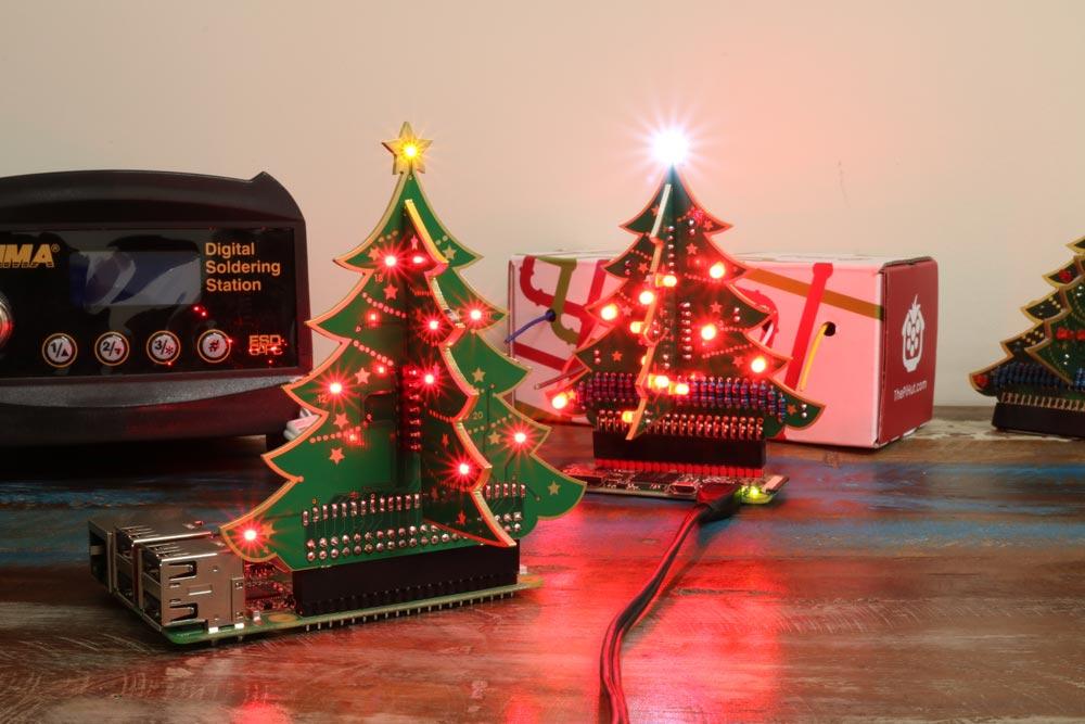 Raspberry Pi Roundup - the Christmas Tree returns, a low tide display and a Star Wars-themed MP3 player