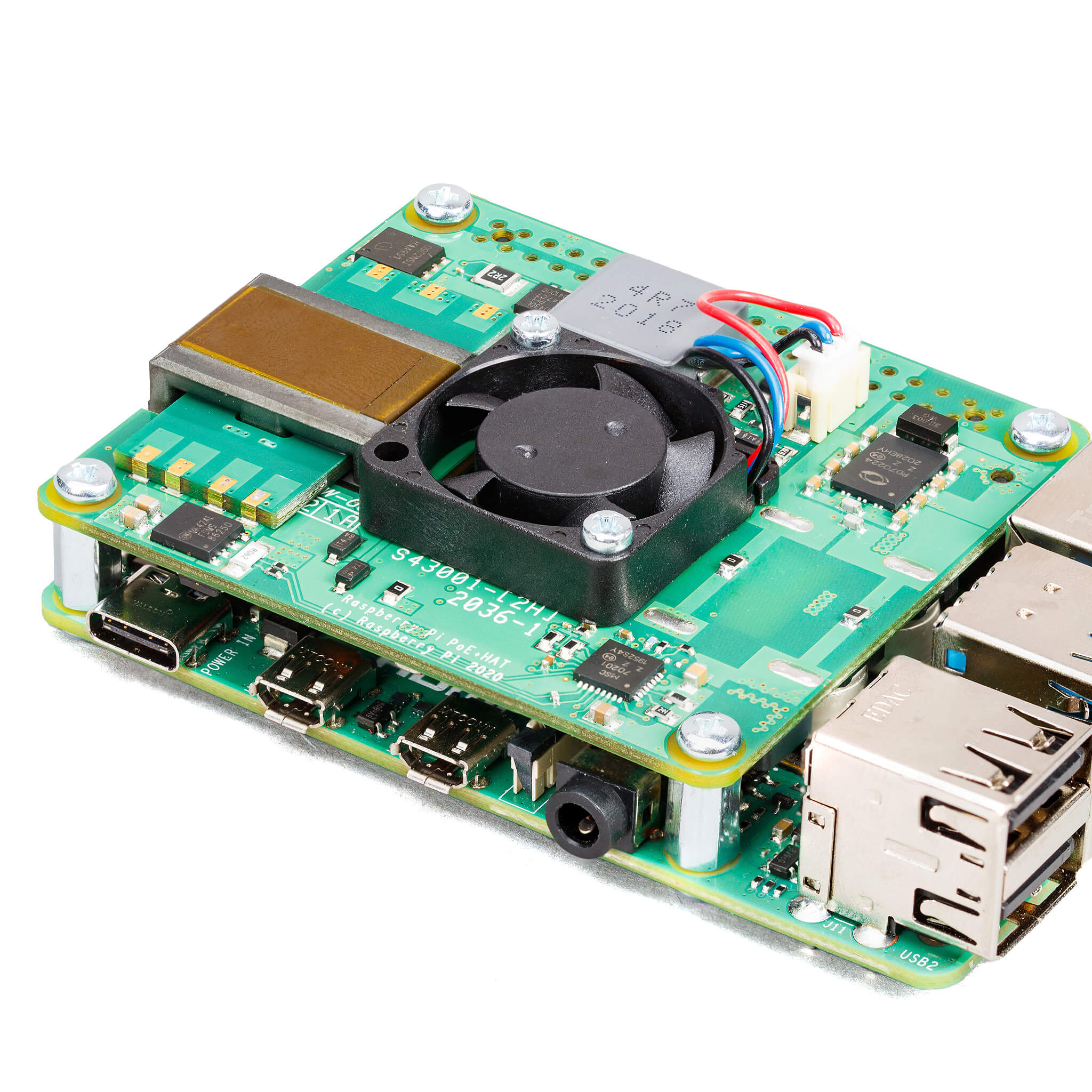 Raspberry Pi Power over Ethernet (PoE)