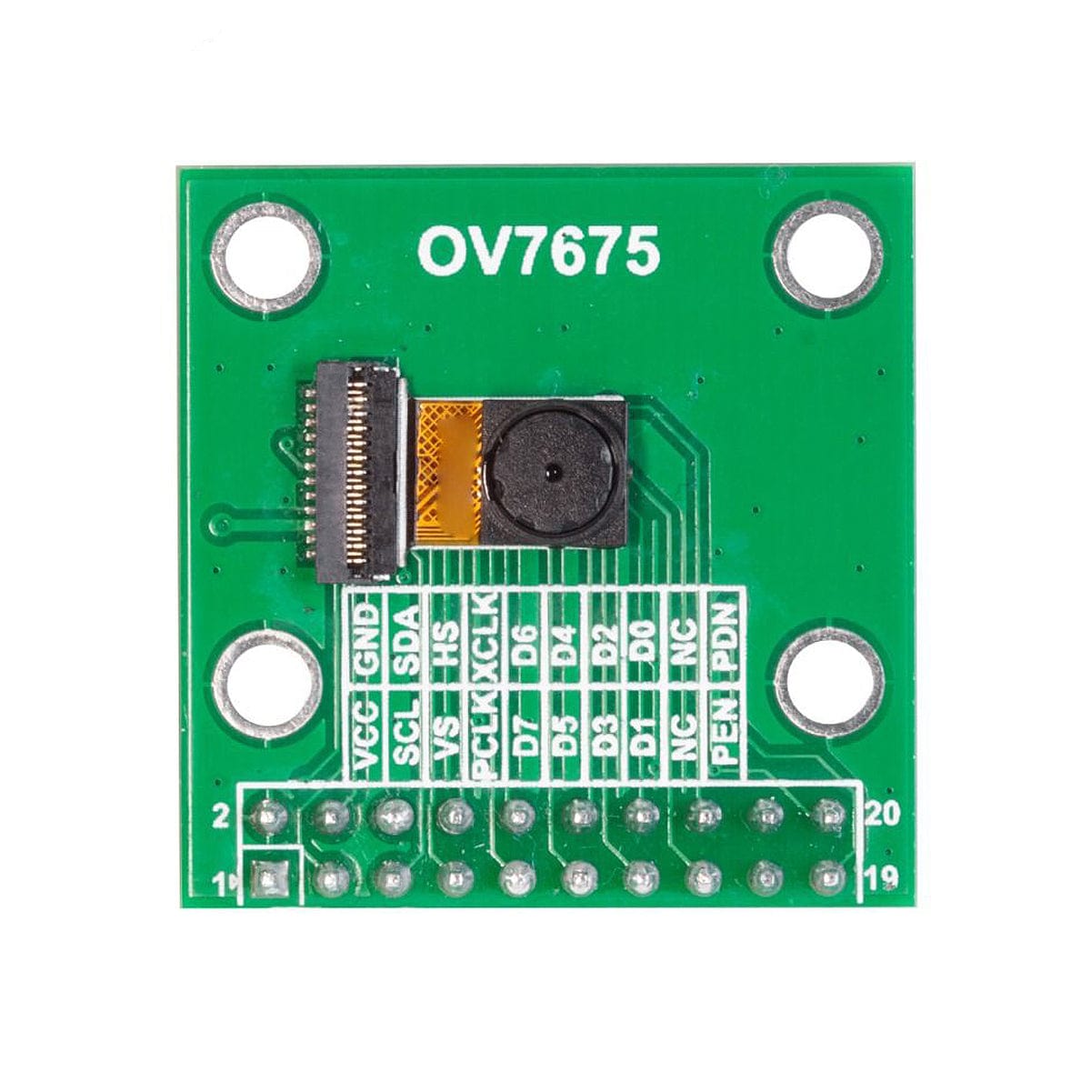 0.3MP OV7675 20-pin DVP Camera Module for Arduino GIGA R1 WiFi - The Pi Hut