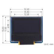 0.49" OLED Display Module (64×32) - The Pi Hut