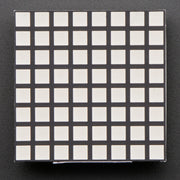 1.2" 8x8 Matrix Square Pixel - Amber (KWM-R30881CUAB) by Adafruit - The Pi Hut