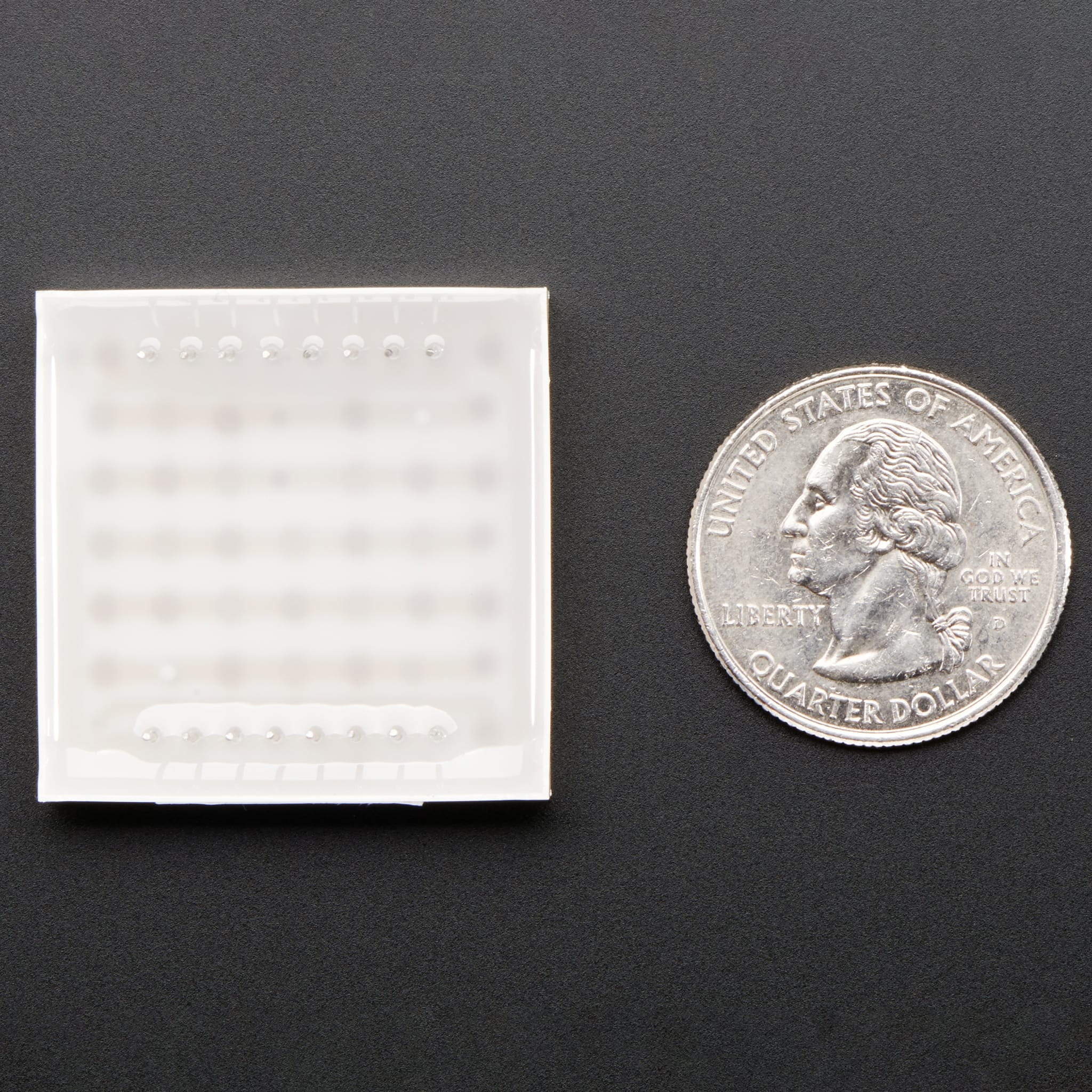 1.2" 8x8 Matrix Square Pixel - Amber (KWM-R30881CUAB) by Adafruit - The Pi Hut