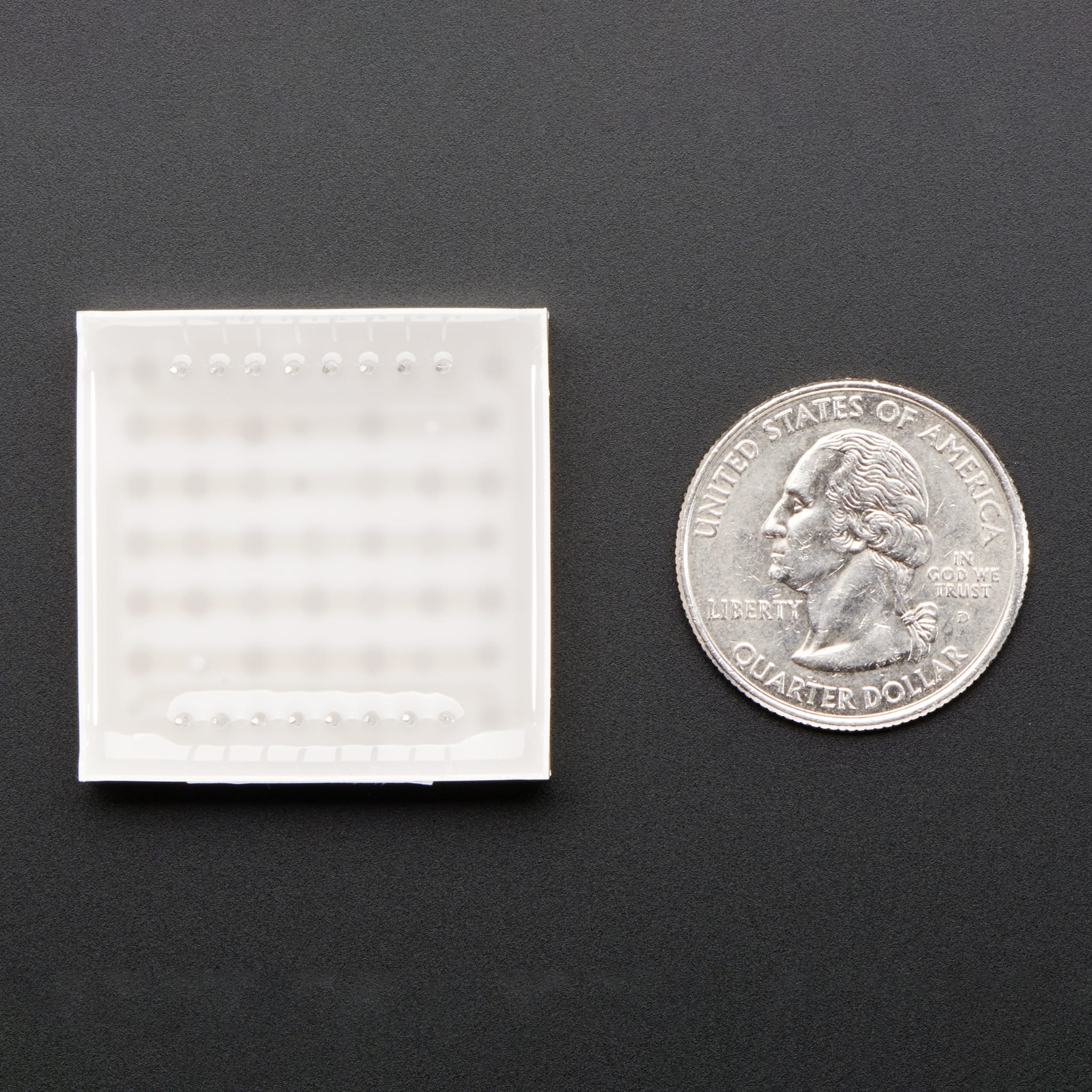 1.2" 8x8 Matrix Square Pixel - Pure Green (KWM-R30881CPGB) by Adafruit - The Pi Hut