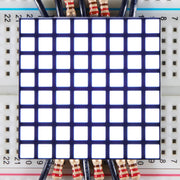 1.2" 8x8 Matrix Square Pixel - White (KWM-R30881CWB-Y) by Adafruit - The Pi Hut