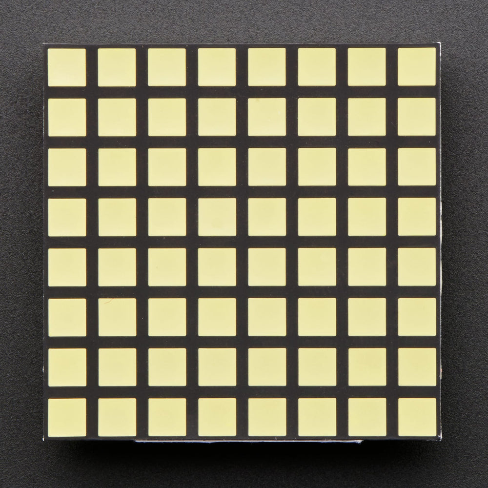 1.2" 8x8 Matrix Square Pixel - White (KWM-R30881CWB-Y) by Adafruit - The Pi Hut